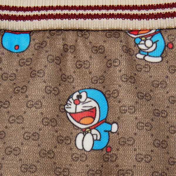 【グッチ】DORAEMON x グッチ テクニカルジャージー スカート656596XJDH4 2138