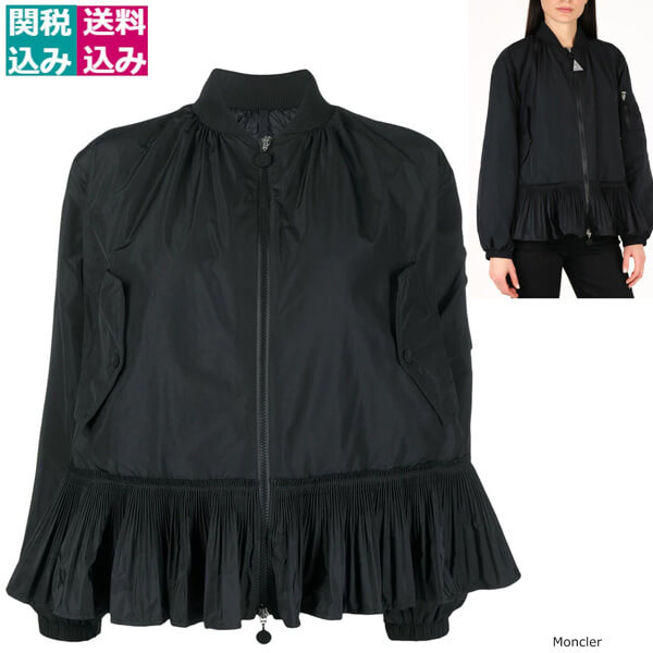 限定/関税込 モンクレール Mirac Bomber black4416324