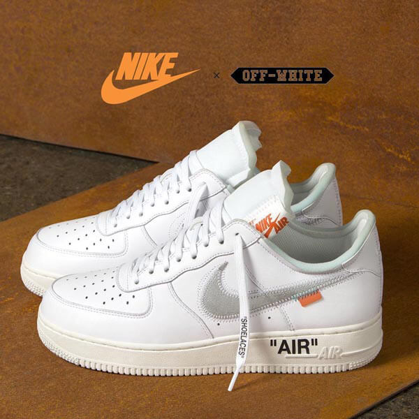 Complexcon限定！エア フォース オフ ホワイト ナイキ 偽物激安コラボスニーカー ナイキAIR FORCE 1 × OFF-WHITE☆エアフォース1