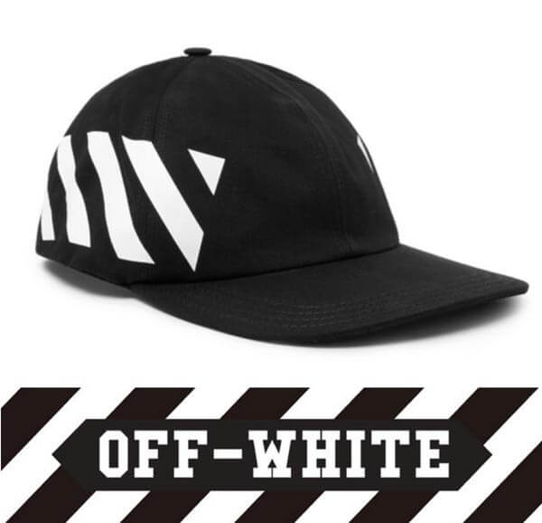 OFF-WHITE Stripe Print オフ ホワイト スーパーコピー キャップ 通販 OMLB008R194000321001