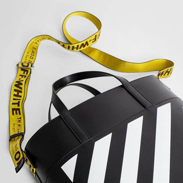 Off-white Diag shopping bag オフホワイトトートーバック偽物OMNA151R21LEA0011001