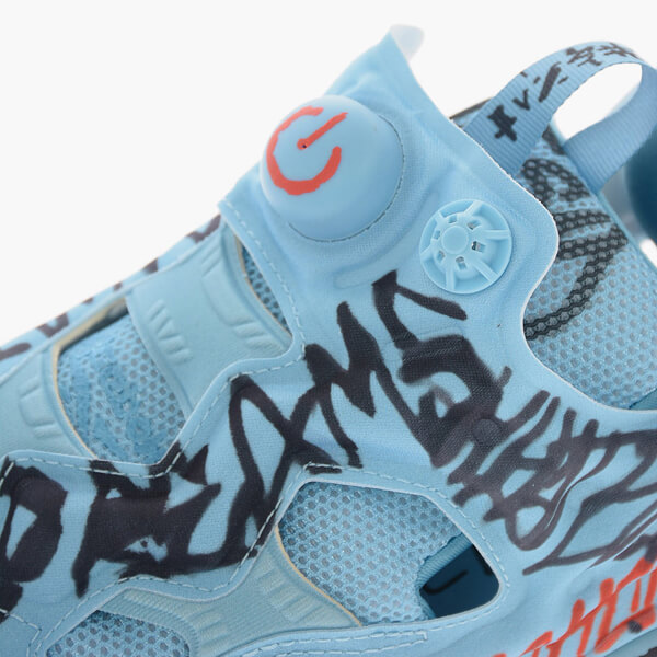 ☆SALE☆ヴェトモン REEBOK Fabric GRAFFITI PUMP FURY Sneakers コピー