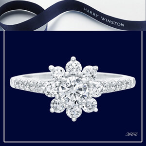 Harry Winston [サンフラワー・ミニリング] コピー