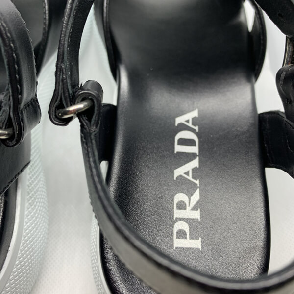 アウトレット☆PRADA★足元お洒落にトキメキサンダル コピー1X537L