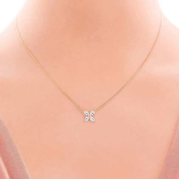 人気♪ Tiffany(ティファニー) 18K ダイヤモンドネックレス スーパーコピー