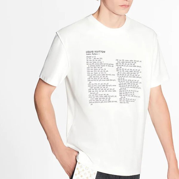 ルイヴィトンフロント アンド バックTシャツ 偽物1A8GVI