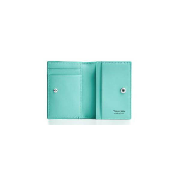 新柄アメリカ限定☆Tiffany&Co.☆二つ折りカードケース 偽物