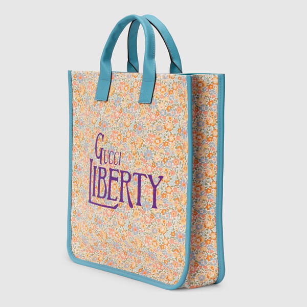 大人もOK★グッチ LIBERTYプリントトートバッグ コピー550763 2OEA0