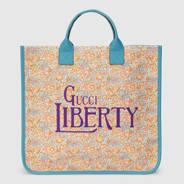 大人もOK★グッチ LIBERTYプリントトートバッグ コピー550763 2OEA0