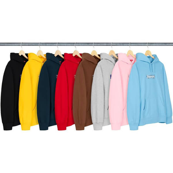 ★シュプリーム パーカー コピー Week16★ Bandana Box Logo Hooded Sweatshirt