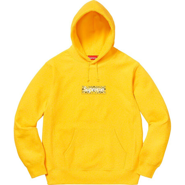 ★シュプリーム パーカー コピー Week16★ Bandana Box Logo Hooded Sweatshirt