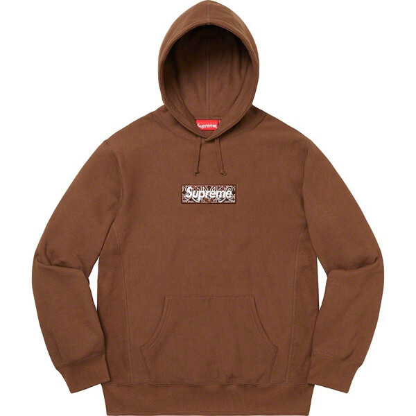 ★シュプリーム パーカー コピー Week16★ Bandana Box Logo Hooded Sweatshirt