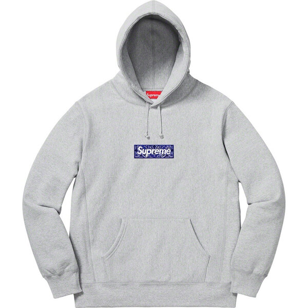 ★シュプリーム パーカー コピー Week16★ Bandana Box Logo Hooded Sweatshirt