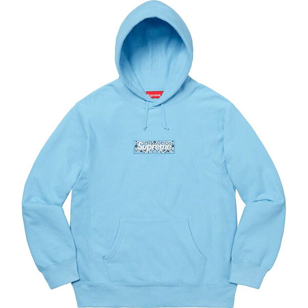 ★シュプリーム パーカー コピー Week16★ Bandana Box Logo Hooded Sweatshirt