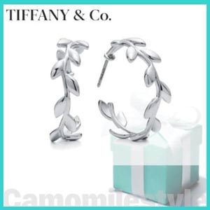 ティファニー ピアス コピー【Tiffany】Paloma Picasso オリーブリーフ フープ ピアス