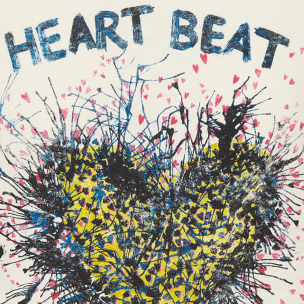 新作ディオール Tシャツ HEART BEAT 偽物コットンジャージー & リネン 143T12A4464_X0200