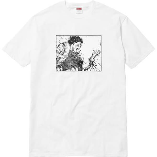 即発送 FW17 Supreme AKIRA tシャツ 偽物 Arm Tee