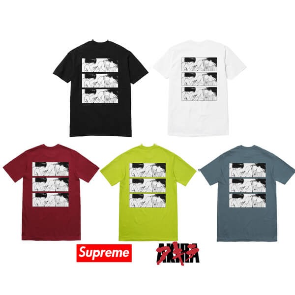 人気新作！17AW Supreme Akira Syringe Tee tシャツ 偽物