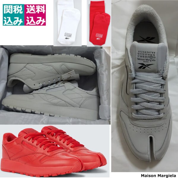 マルジェラ x Reebokスーパーコピー Project 0 Classic leatherTabi523525