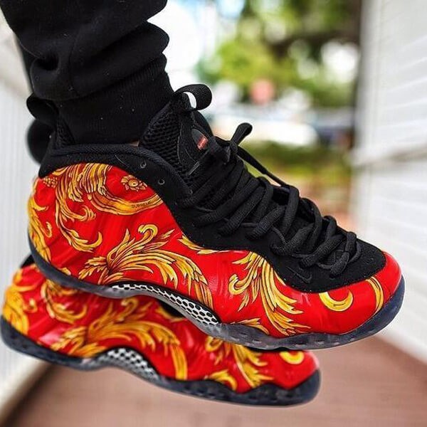 人気話題！フォームポジット 偽物 NIKE Air Foamposite One SP  Supreme Red  SS 14 2014 652792600