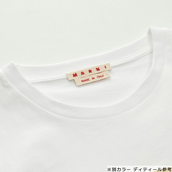 お洒落に♪マルニ 半袖 Tシャツコピー THJEL32ES1 TCY68 ロゴT