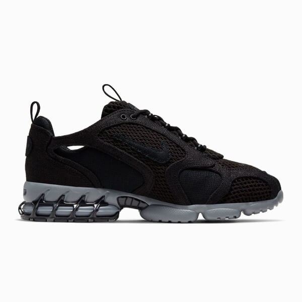 STUSSY x NIKE AIR ZOOM SPIRIDON CAGE 2 ナイキ ステューシー ブラック 黒 スーパーコピー