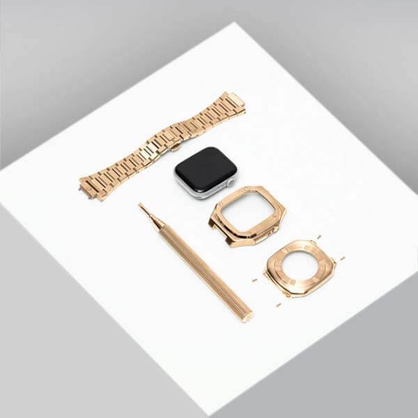 ゴールデンコンセプト コピー Apple Watch ケース - EV44 - Rose Gold