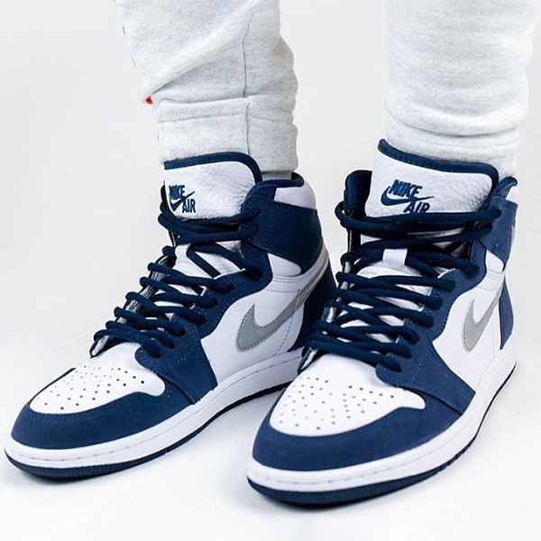 希少！ナイキ エアジョーダン1 RETRO HIGH OG GS MIDNIGHT NAVY CO.JP DC1788-100