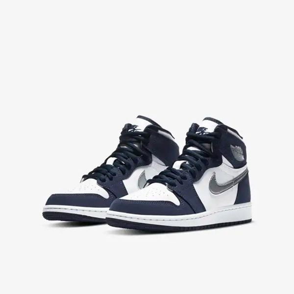 希少！ナイキ エアジョーダン1 RETRO HIGH OG GS MIDNIGHT NAVY CO.JP DC1788-100