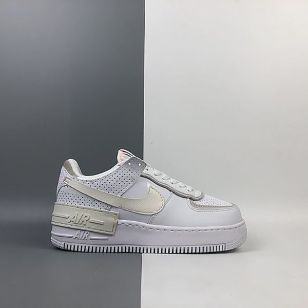 ナイキ W AIR FORCE 1 SHADOW　エアフォース1 シャドウ ホワイト  CZ8107-100