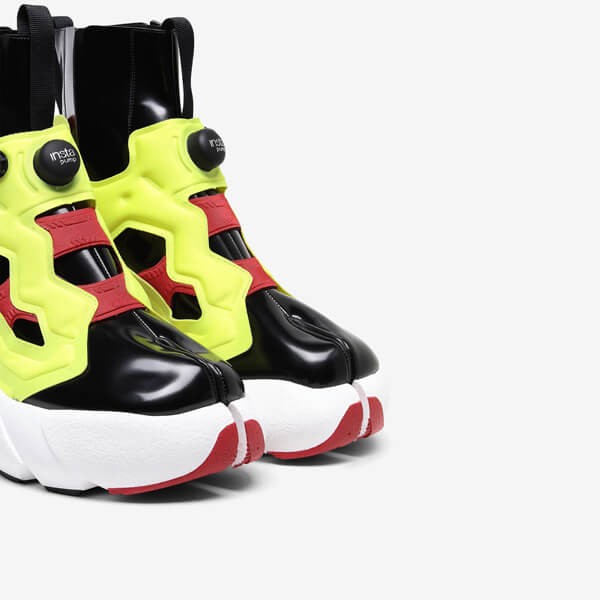 マルジェラ リーボック 偽物☆ポンプフューリー 偽物☆Maison Margiela Reebok Tabi Instapump Fury Hi