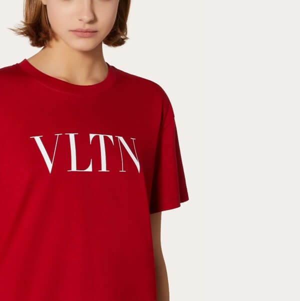 ★人気★ヴァレンティノ VLTN ロゴ Tシャツ 偽物★5色 VV3MG03S72C