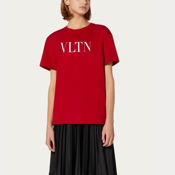 ★人気★ヴァレンティノ VLTN ロゴ Tシャツ 偽物★5色 VV3MG03S72C