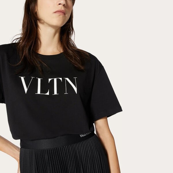 ★人気★ヴァレンティノ VLTN ロゴ Tシャツ 偽物★5色 VV3MG03S72C