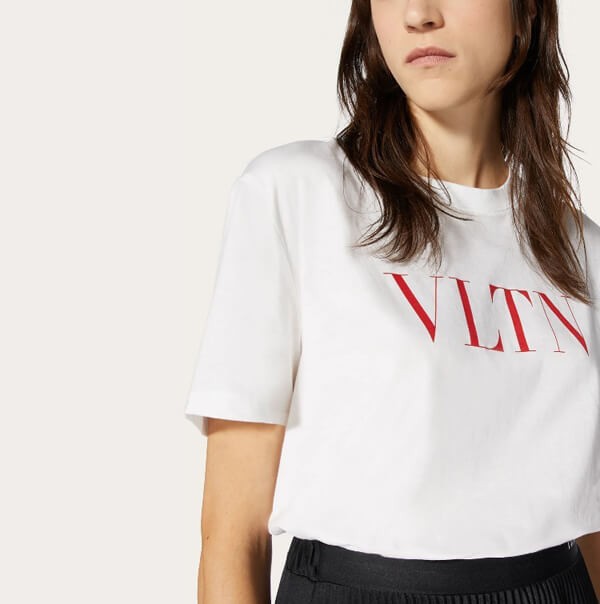 ★人気★ヴァレンティノ VLTN ロゴ Tシャツ 偽物★5色 VV3MG03S72C