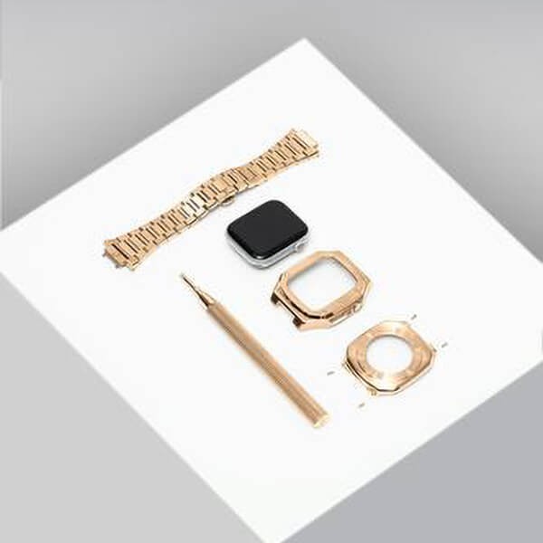 ゴールデンコンセプトApple Watch ケース - EV40 - Iced Rose Gold