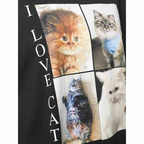 21新作 バレンシアガ I Love Cats プリント Tシャツ偽物