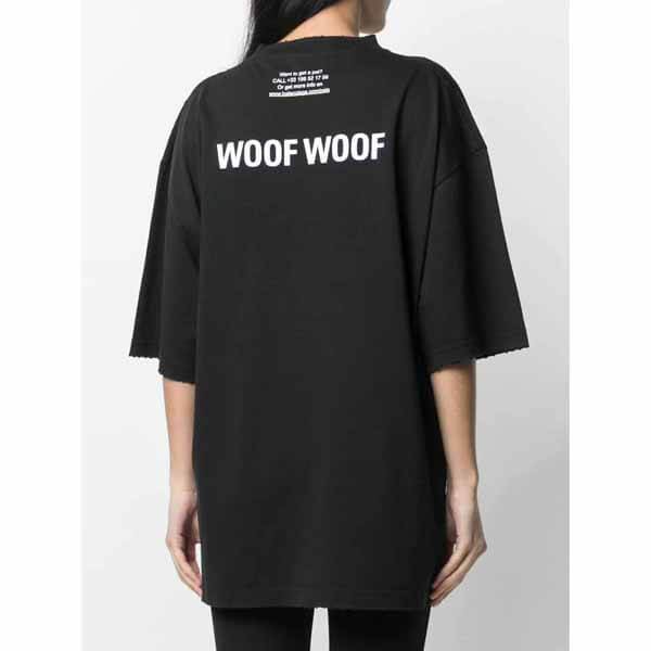 21新作可愛い バレンシアガ I Love Dogs プリント Tシャツコピー品