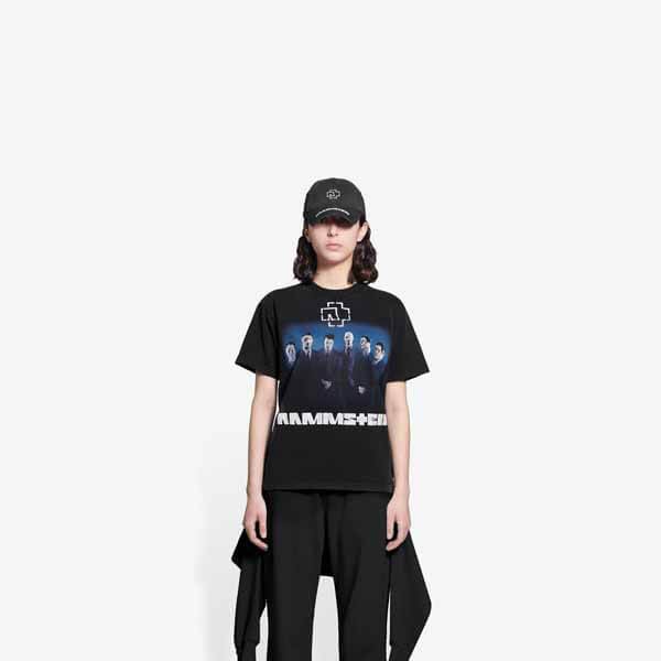 【全世界200着限定】☆バレンシアガ☆ RAMMSTEIN スモールフィット Tシャツ偽物