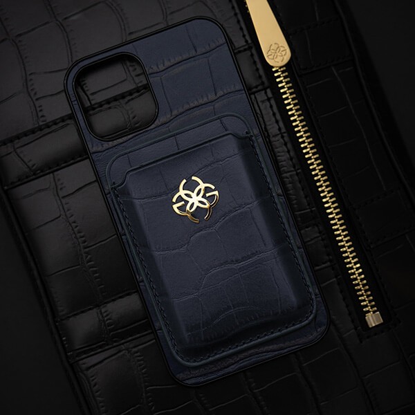 ゴールデンコンセプト 偽物 iphoneケース ケース - Croco Wallet Edition