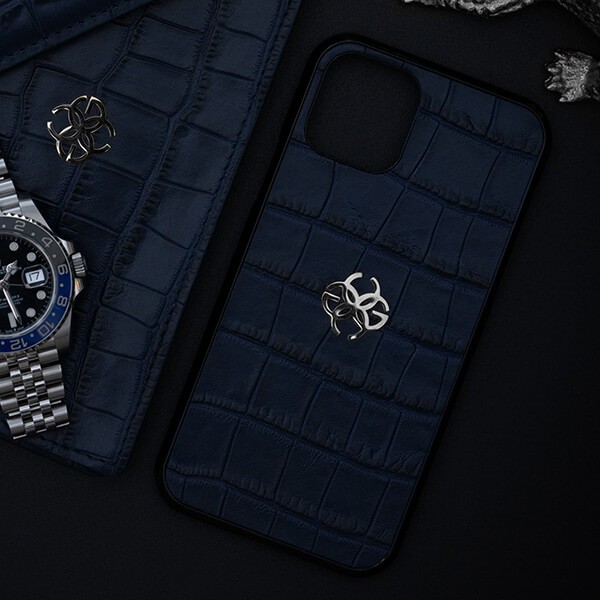 高品質♪ゴールデンコンセプト 偽物 iphoneケース ケース - Croco Embossed Leather