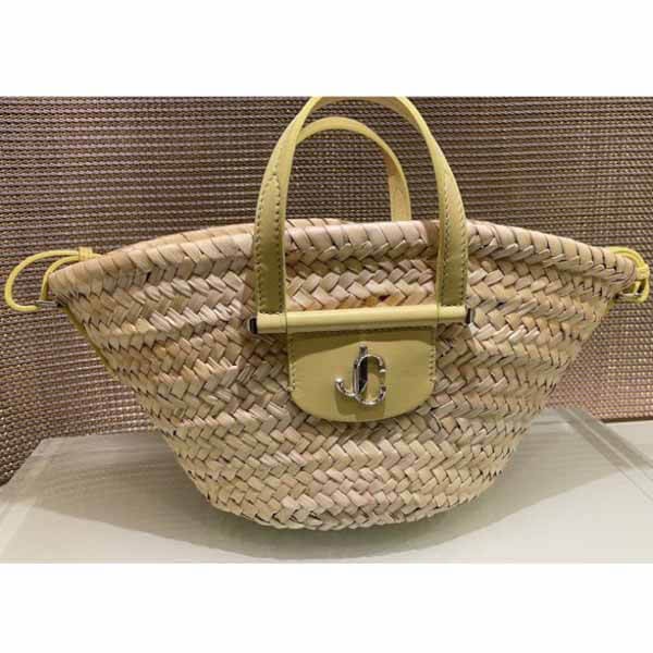 ☆21SS☆【ジミーチュウ】MACY TOTE/S JCロゴ付きトートバッグ偽物