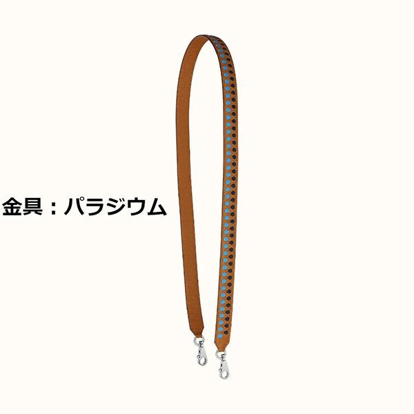 【日本未入荷】エルメス Tressagecuirヘキサゴーン25mmコピー ストラップ H077723CCAB105