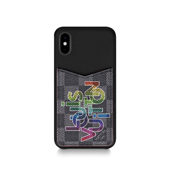 ☆ルイヴィトン☆ヴァージルコピー品☆IPHONE・バンパー XS☆レザーケース☆N60310