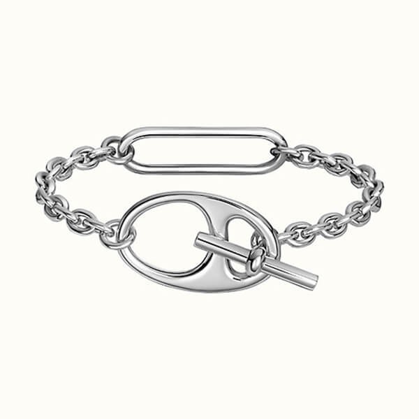 ★エルメス★《シェーヌダンクル 偽物》Twist Bracelet 限定希少