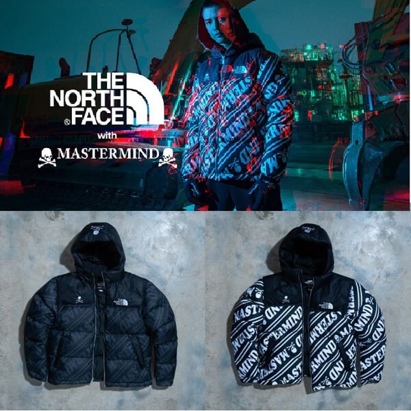 入手困難★【ザ ノース フェイス x マスターマインド 偽物】NUPTSE JACKET