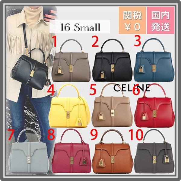 【セリーヌ】16 Small Bag スモール★レザーストラップ偽物