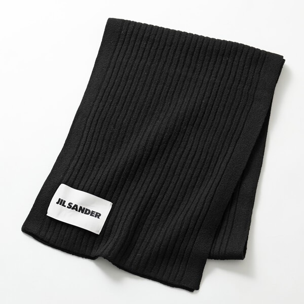 JILSANDER マフラーコピー 762027 20408 リブ ロゴ