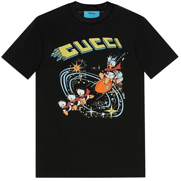 グッチ DISNEY（ディズニー）x グッチ ドナルドダック Tシャツ 偽物 644671XJDBD1043