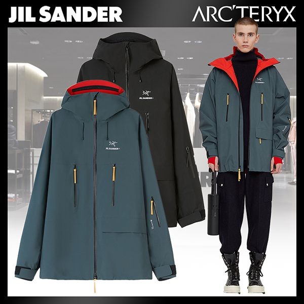 ARCTERYX ジルサンダー 偽物 ゴアテックス シェルジャケット jd11203